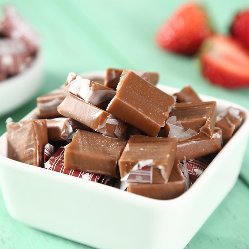 越南特产进口槟椥椰子糖海南可可特浓椰浆传统椰子糖童年回忆 买20粒