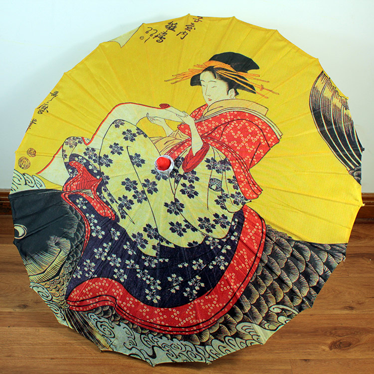 日式油纸伞日式和风浮世绘吊顶装饰伞表演演出日本料理店居酒屋酒店