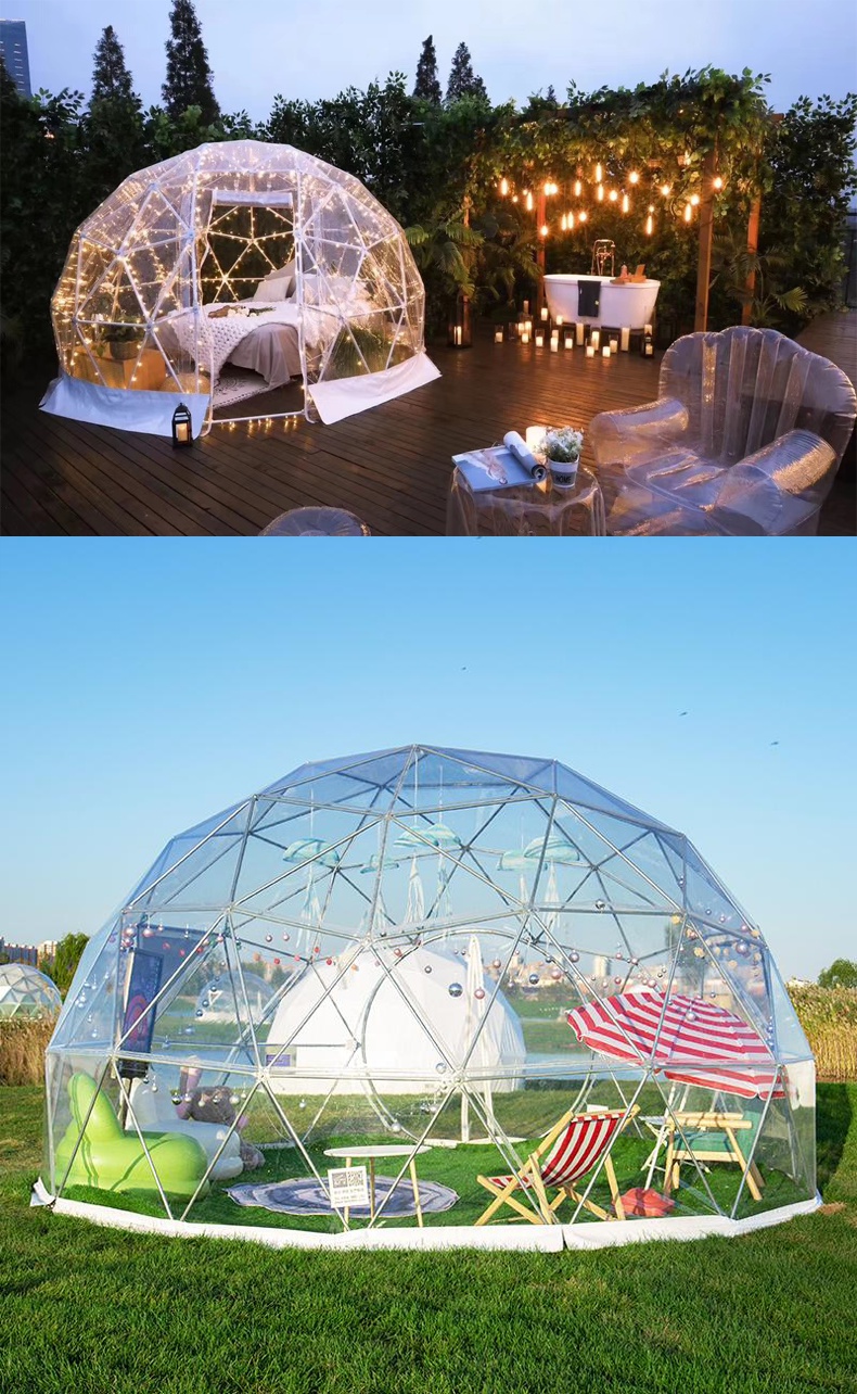 芸婷泡泡屋网红星空泡泡屋户外球形野奢酒店名宿帐篷景区充气透明餐厅