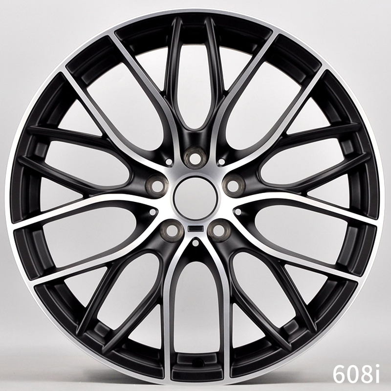 19 18寸改装轮毂于宝马3/5/4/7系 x5 x6 m3 m5 z4胎龄锻造 枪灰车面9