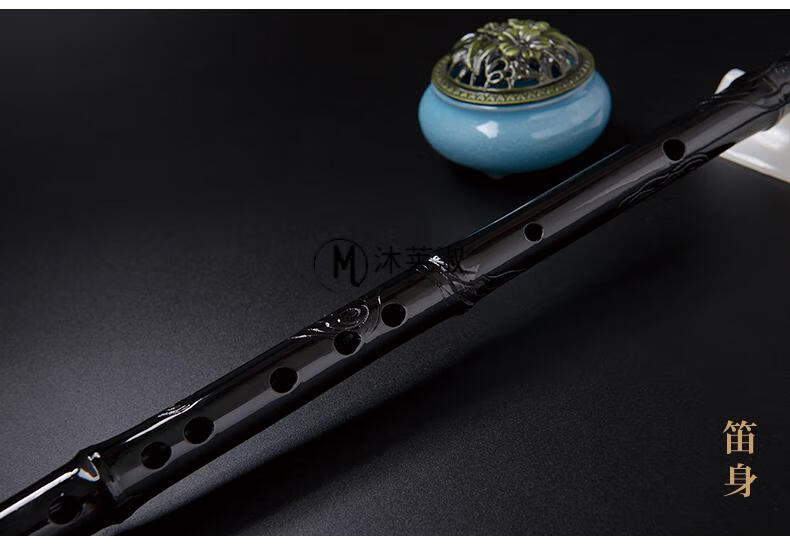 玉笛玉箫陈情/笛子羡羡用笛横笛笛汉服配饰 c调(红纹路款)【图片 价格