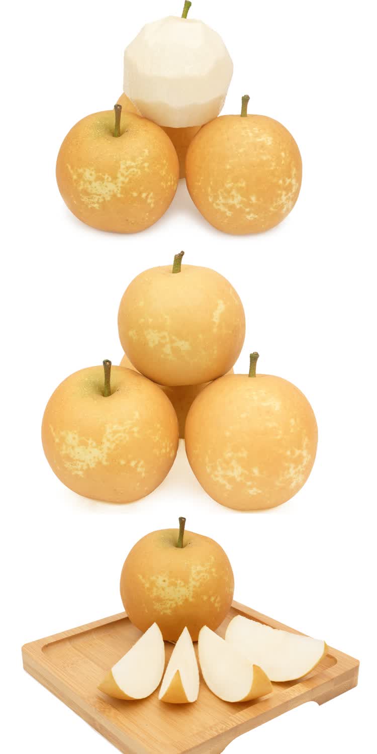 连州水晶梨 连州市脆冠 翠冠梨高山梨装潭岭果园 3斤【图片 价格 品牌