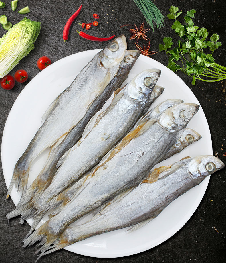 lism翘嘴鱼干淡水湖白鱼腊鱼刁子干货顺丰 一斤翘嘴鱼干(12-20条一斤)