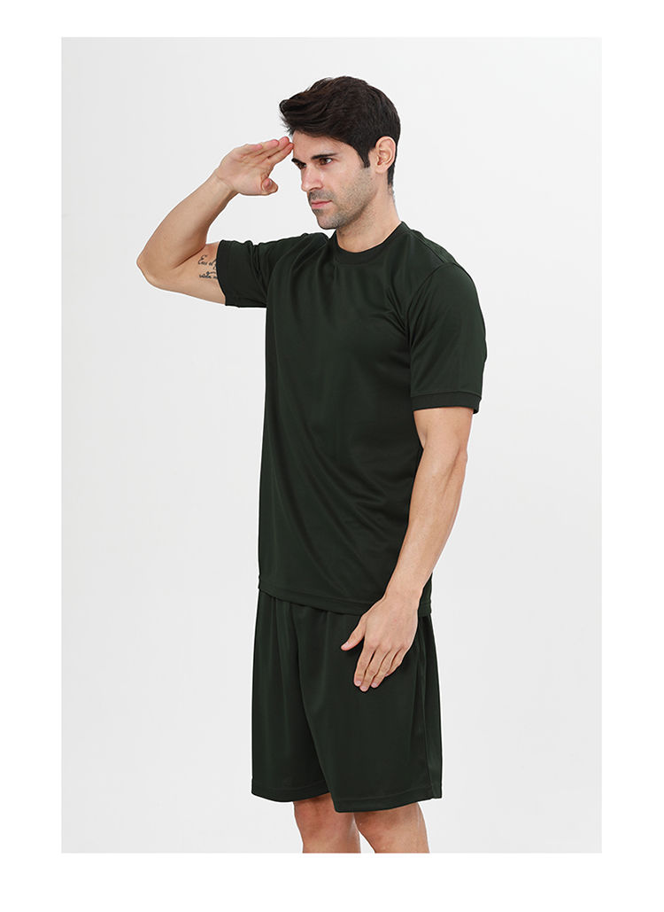 体能服 新款体能服迷彩服透气户外运动t恤夏季训练服短袖短裤套装 07