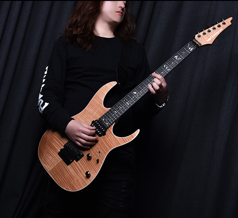 斗牛士(bullfighter)b-150双摇电子吉他演出演奏级电吉他初学者金属