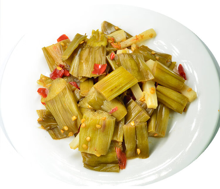 广西横县特产金姐芋苗酸梗瓶装酱菜酸辣酸笋腌菜即食芋头梗芋蒙酸750