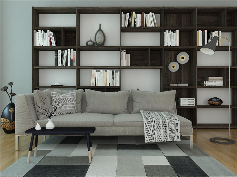 直播背景布3d立体高清21年新款直播间装饰背景布高档客厅书柜书房立体