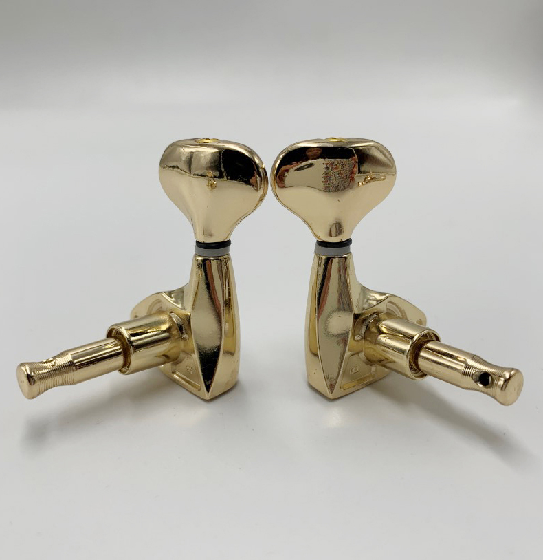 吉他弦钮民谣吉他鱼尾弦钮全封闭木吉他通用弦钮吉他琴钮吉他配件银色