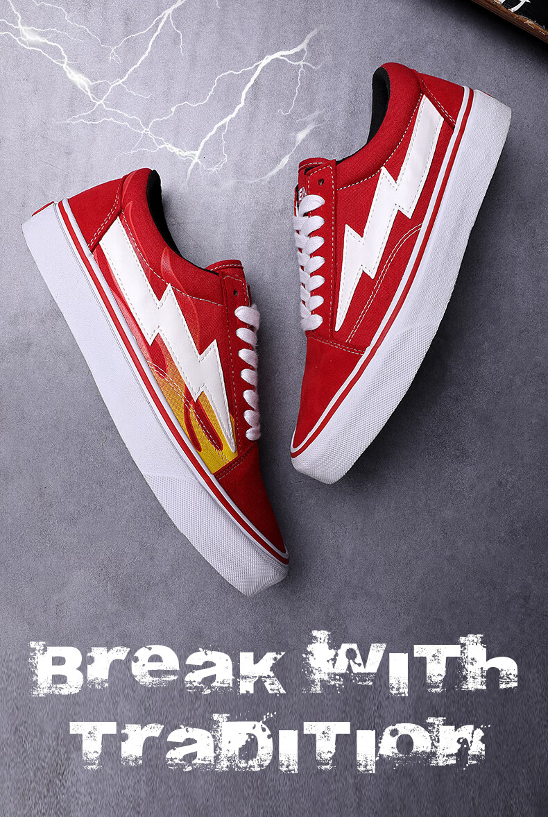 复仇风暴闪电鞋复仇风暴revengexstorm闪电鞋低帮帆布鞋男士休闲板鞋