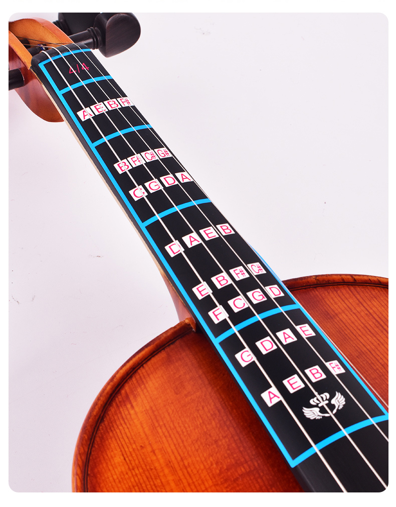 杉贝shanbei儿童成人初学者小提琴指位贴指板把位贴纸练琴音阶音准