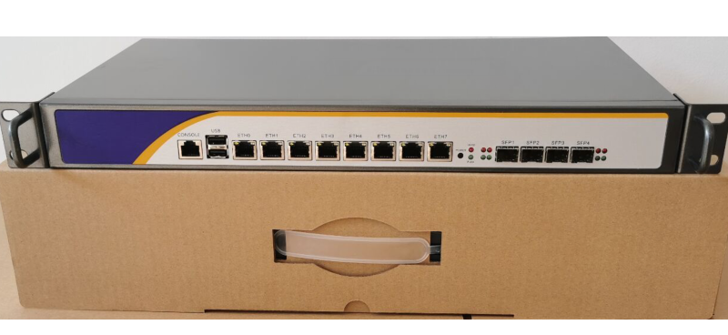 h170爱快工控软路由器整机8网口千兆4万兆光纤口ros蜂网ikuai百为8网