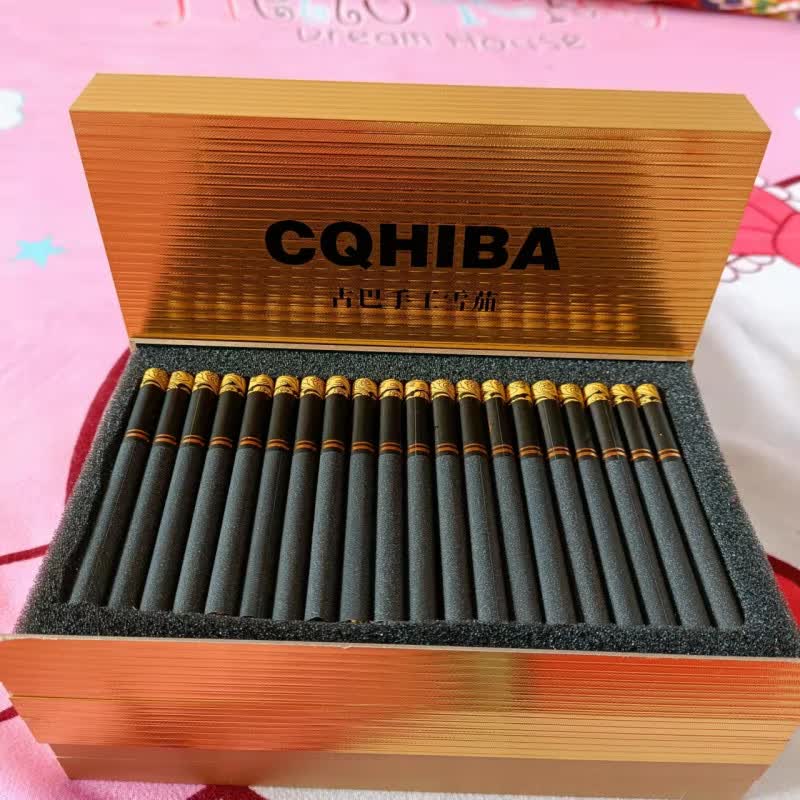 特价捡漏】【现货速发】特香手工cohiba古巴特大加粗男女士细茶雪茄烟