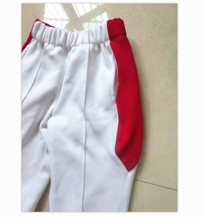 冬季加绒款人大附中实验小学上衣同款校服纯棉加绒长裤春秋款校裤 145