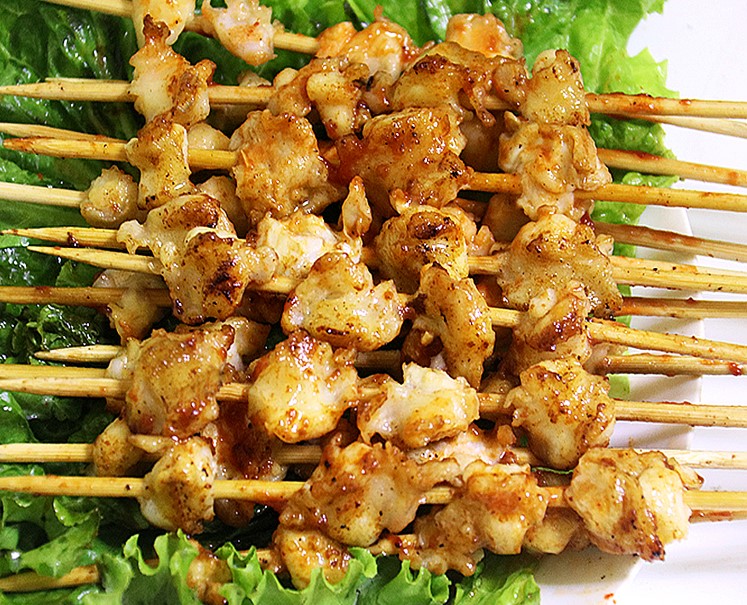 鸡软骨串烧烤串204060串掌中宝串bbq烧烤油炸小吃食材鸡脆骨鸡关节烤