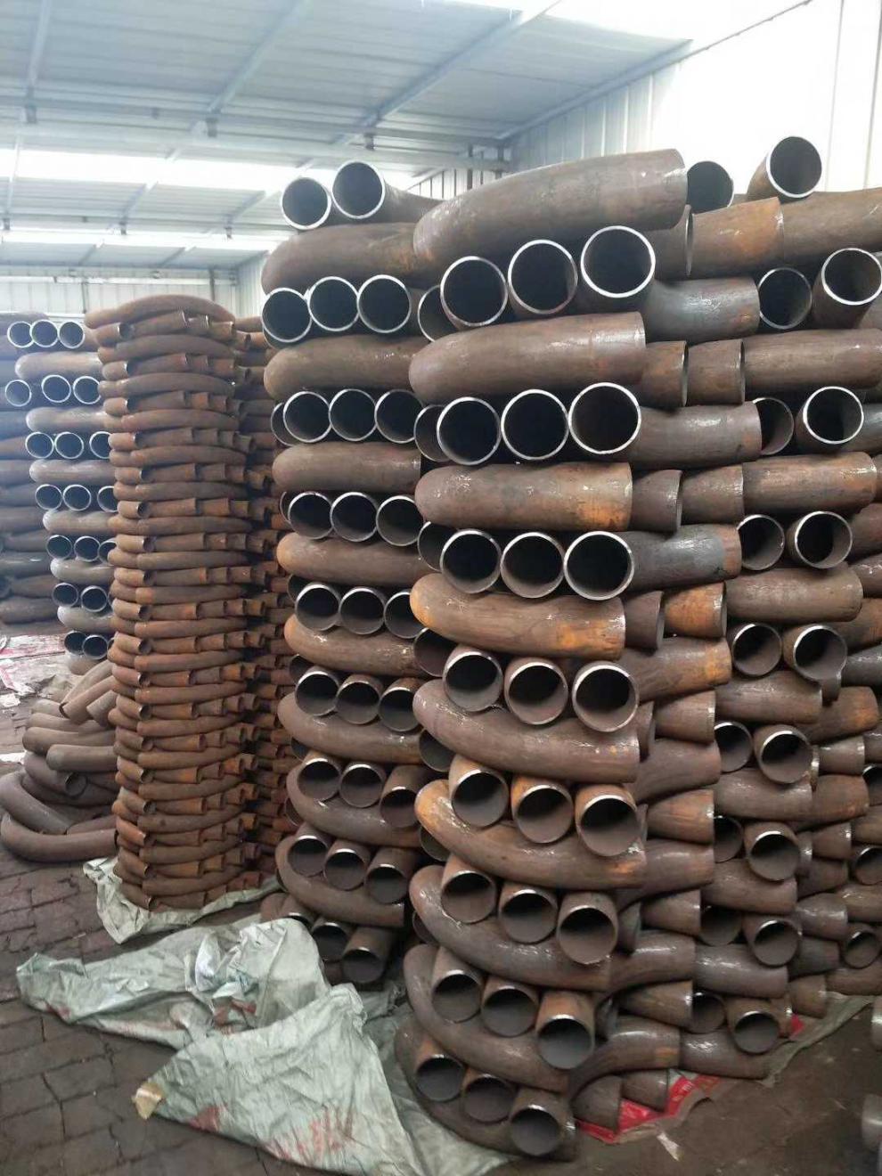 电缆穿线大弯镀锌弯管穿线弯头4倍8d大月弯过轨弯dn15dn1508d大弯dn