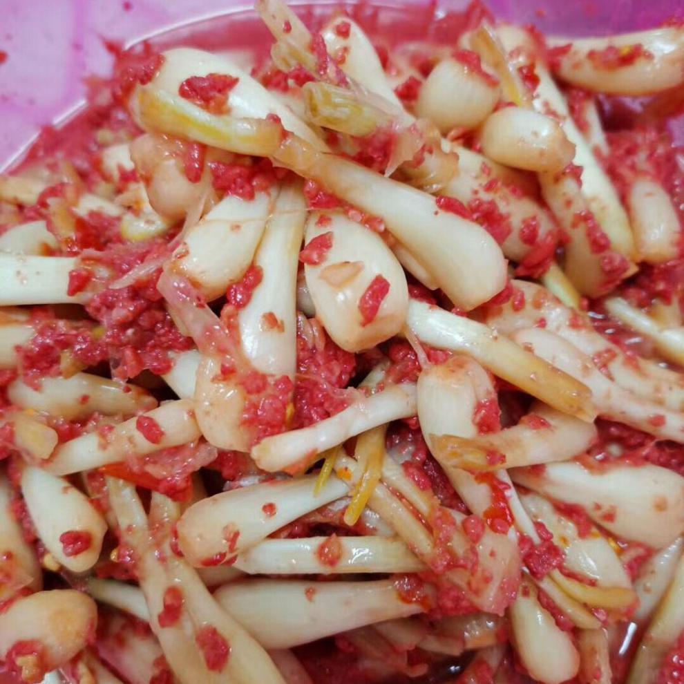 广西武宣红糟酸姜酸荞头刀豆洋姜酸酱香木瓜丝15斤装950克左右