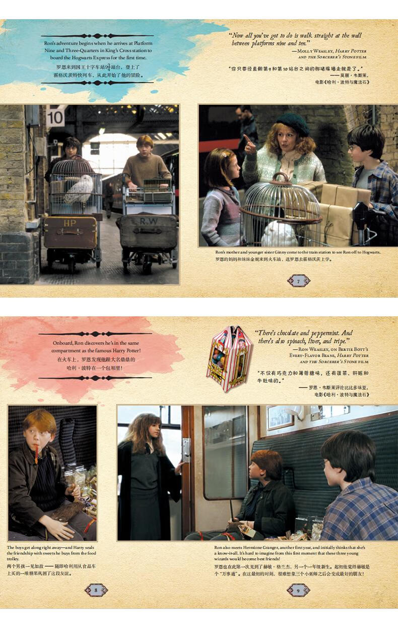 哈利·波特电影角色书 罗恩·韦斯莱 美国学乐图书公司 编 清念 译