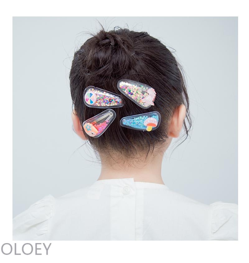 文雨飞 网红流沙发夹儿童水果发卡bb夹女宝宝夏季夹子女童发饰小女孩