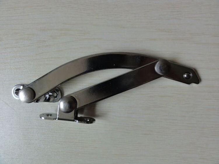 窗户限位器开门助力房门限位器平开门定位防风折叠拉杆外推外开内开