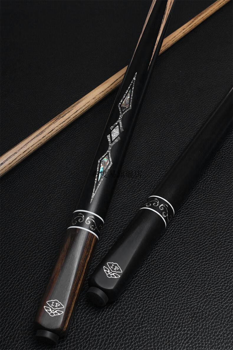 匠心十年降魔s逍遥lp台球英式小头战神匠心十年台球杆斯诺克中式8球黑