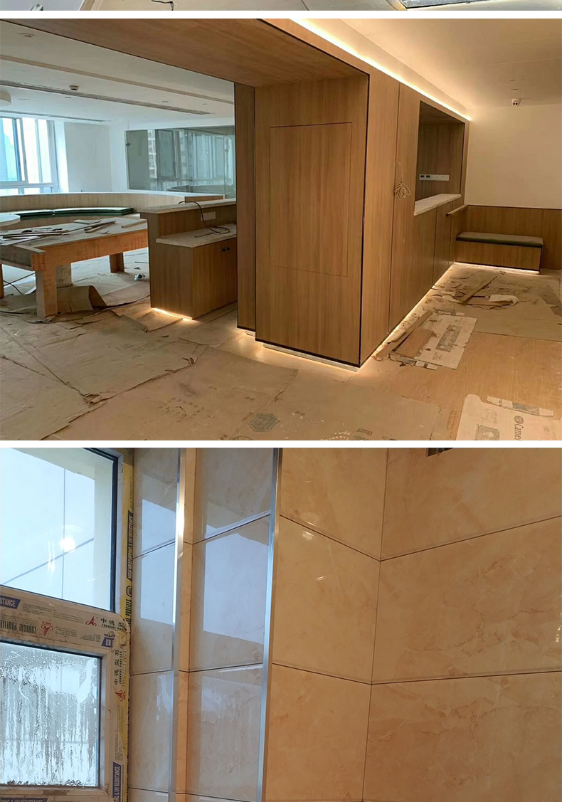 护墙板铝合金收边条包边收口瓷砖阳角压条圆弧金属装饰9厘12厘 pf60