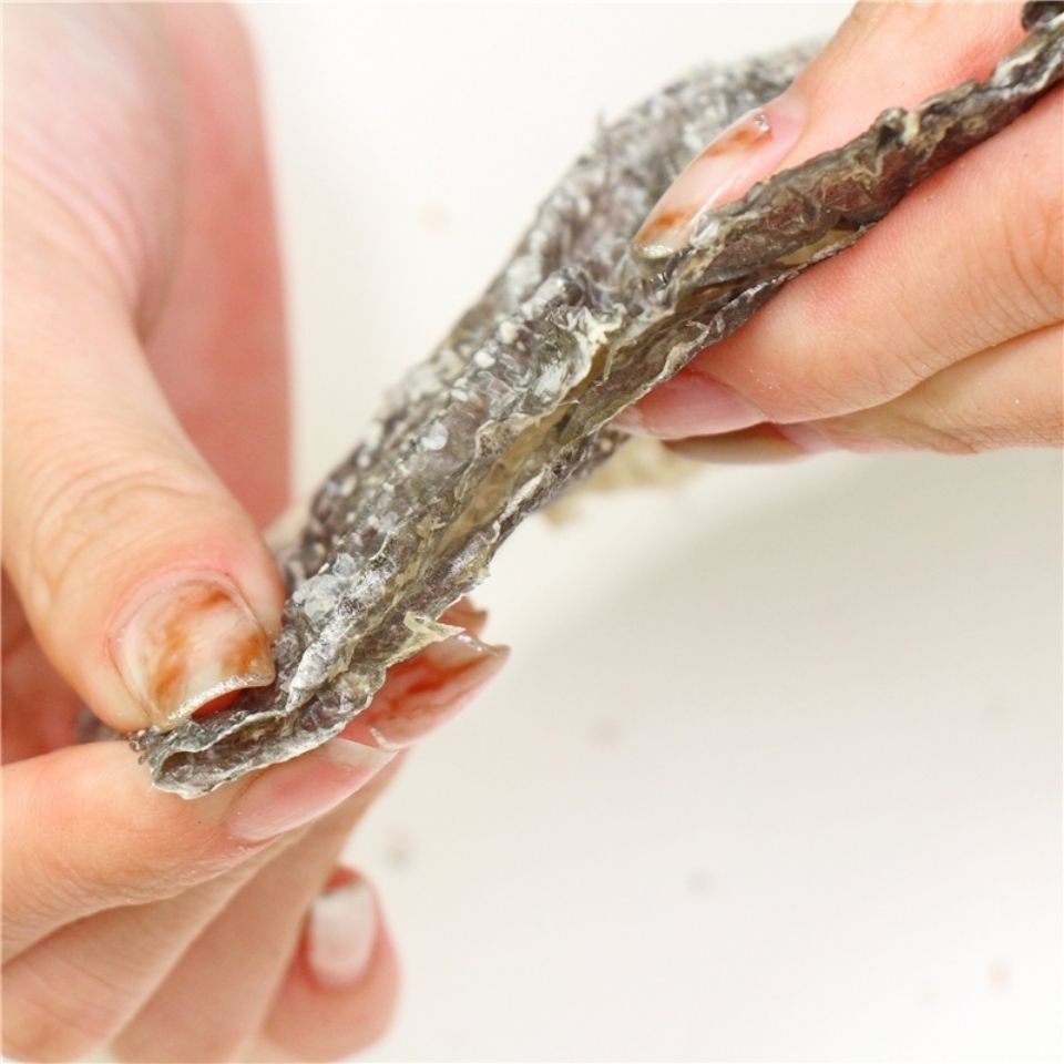 fghgf 鳕鱼皮干货500g鱼皮鳕鱼皮散装鱼皮干干鱼皮50g油炸 250g【图片