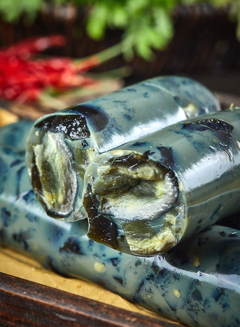 优选好物皮蛋肠松花蛋肠抚香肠清真食品冷切拼盘250g根2根