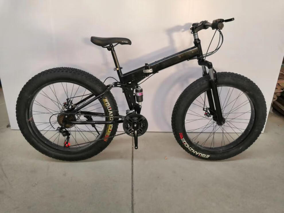 bnqmtb雪地自行车大粗轮宽胎4.