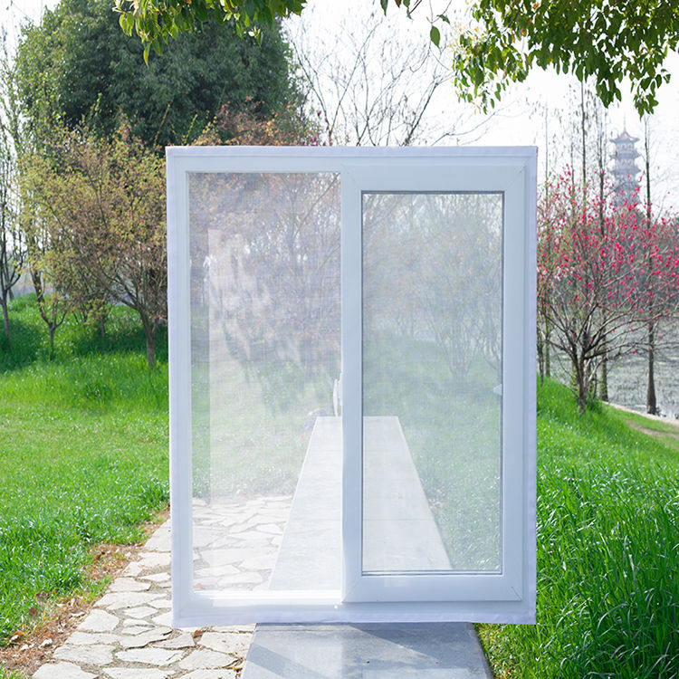 纱窗网防蚊虫自粘20目魔术贴加密厚窗纱隐形简易纱网成品灰纱网黑色