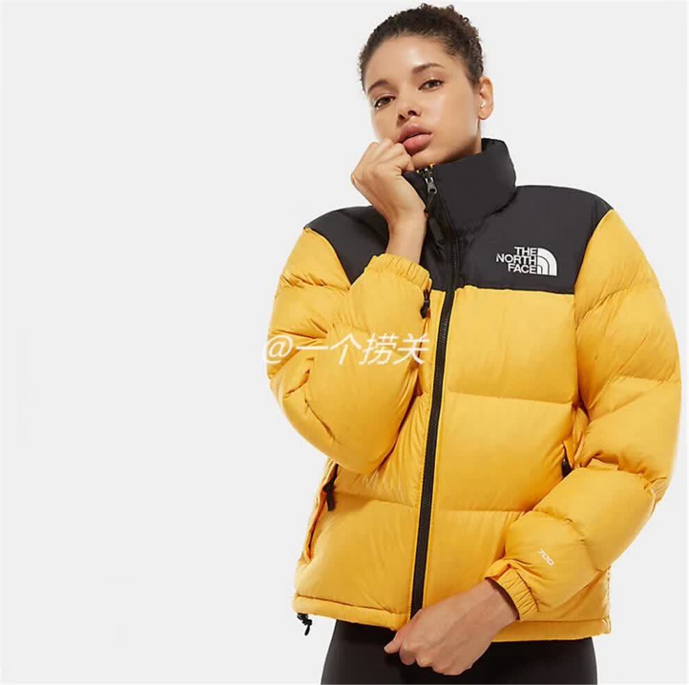 北面(the north face)羽绒服美版现货tnf服1996暴力橙 1990款暴力橙