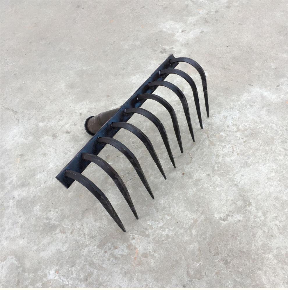 钉耙农用搂草耙子家用整平土地钉耙工地矿山耙耙罩植丝乃赏谅湟耙