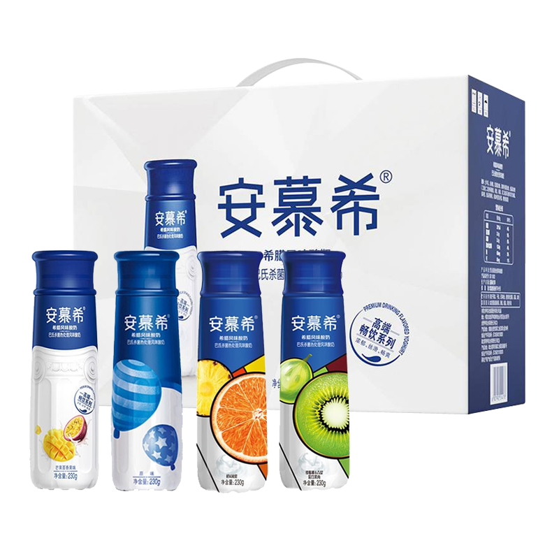 畅饮型营养儿童早餐牛奶礼牛奶饮品 【7月】安慕希205gx12【草莓味