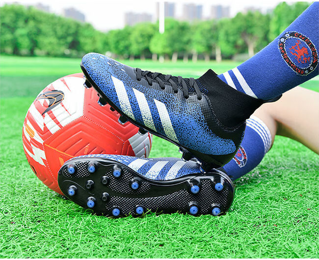 梅西限量版足球鞋男碎钉tf长钉ag短钉鞋女踢球成人高帮鸳鸯刺客15训练