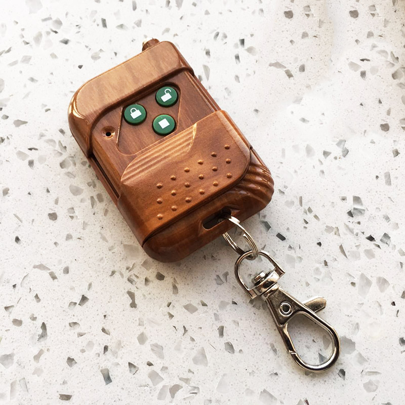 通用对拷贝动电力车库门伸缩门道闸杆遥控器工厂大门遥控器学习型绿三