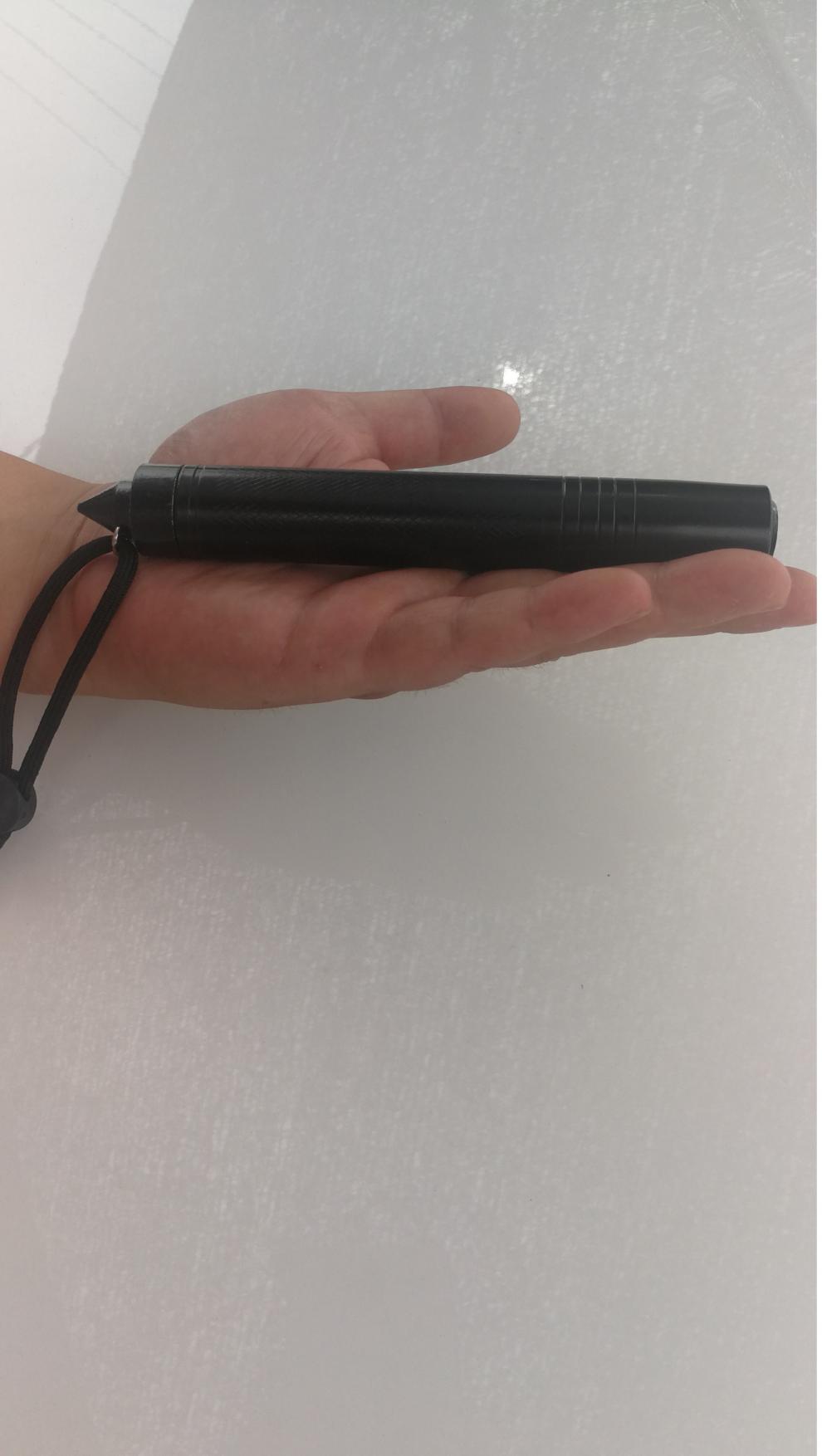 棍4节甩棍儿微型袖珍四节快拔四节棍便携式小型保安甩棍轻战术迷你 白