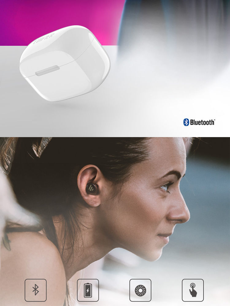 【京闪配送】漫步者edifier tws1真无线蓝牙耳机入耳重低音音乐手机