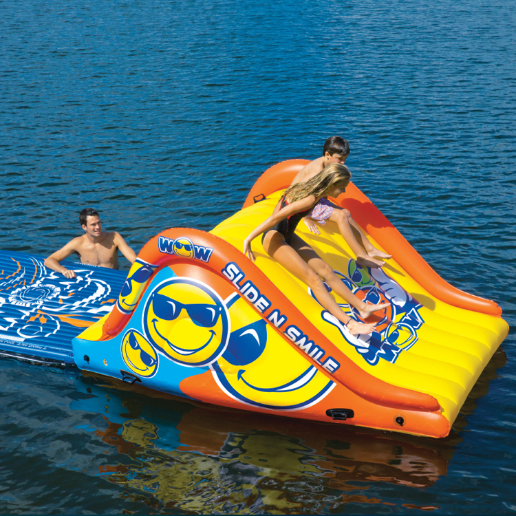 泊狮东水上充气沙发艇拖水上充气拖拉圈24人气垫船拖拽艇3人座沙发