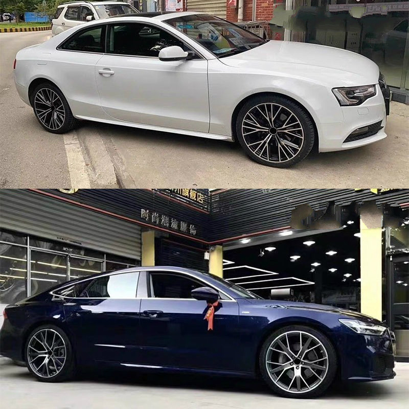 16寸17寸18寸19寸适用奥迪a3a4la5a6a7q3q5tt刀锋改装轮毂 款式5-rs