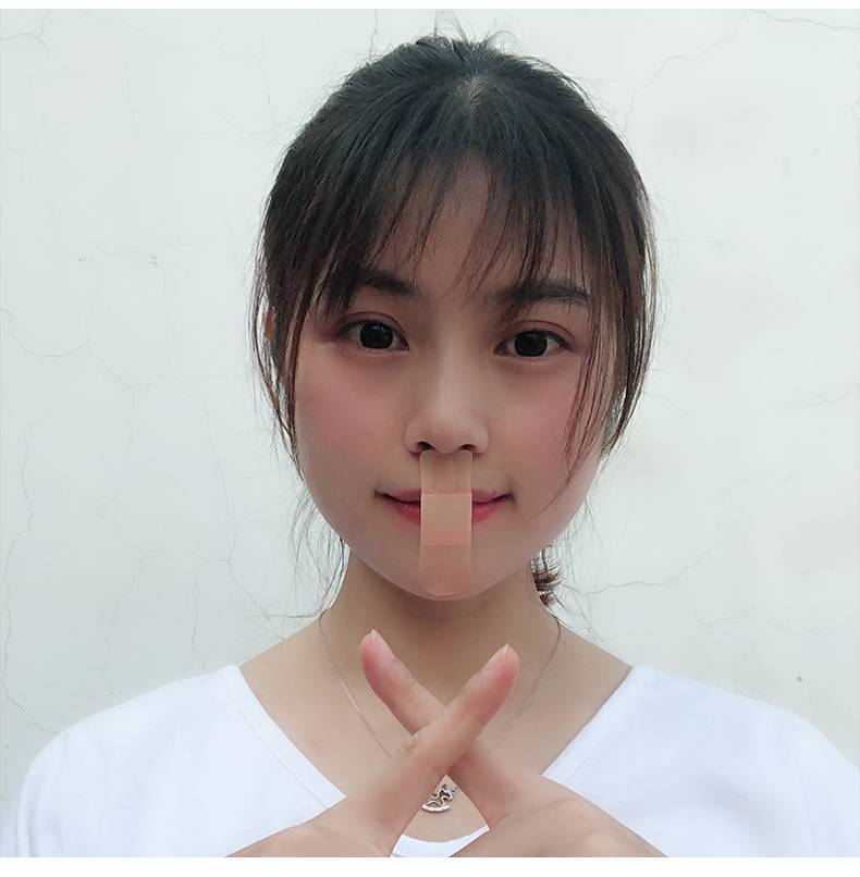 口呼吸封口贴闭嘴口呼吸器闭合封唇胶带睡觉防张嘴神器儿童小孩嘴巴