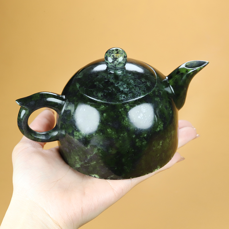 藏玉药王石茶壶貔貅手把件手镯平安扣旅行杯挂件男女情侣款项链冉易