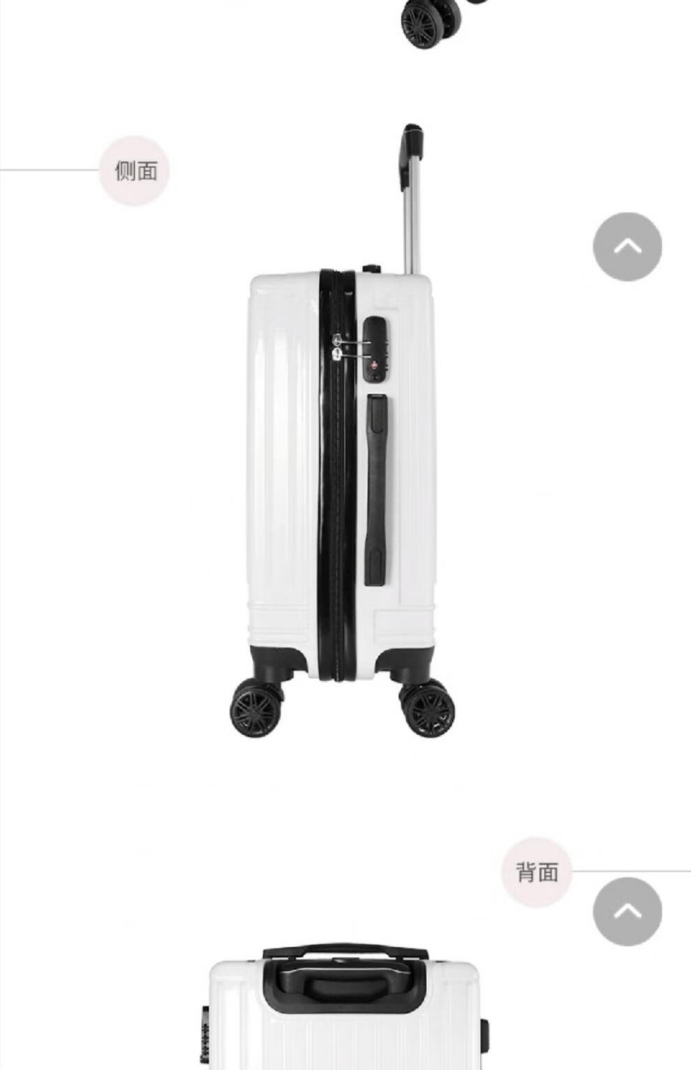 新款德国nici旅行者系列风尚20英寸拉杆箱可登机轻便时尚万向轮行李箱