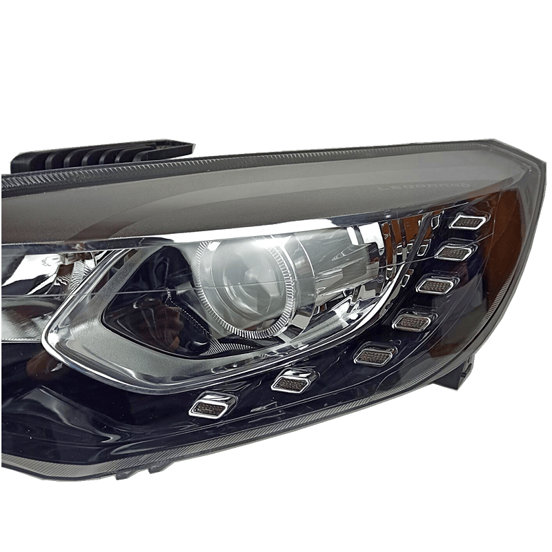 适用于15 16 17款长丰猎豹cs10前大灯总成大灯壳灯罩前雾灯半总成 高