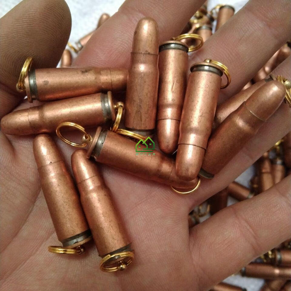 弹壳工艺品54弹壳钥匙扣 6件【图片 价格 品牌 报价】-京东