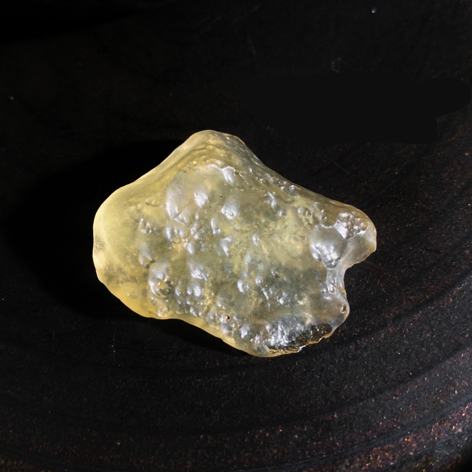 岚诗妮薇陨石吊坠利比亚玻璃陨石原矿原石唤醒内在丰盛大块合集2定制