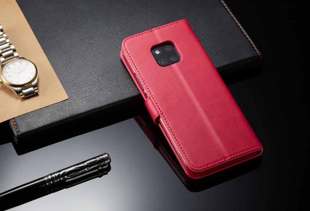 杜能适用华为mate20手机壳 p20手机套 p20pro翻盖皮套 黄色 华为 mate