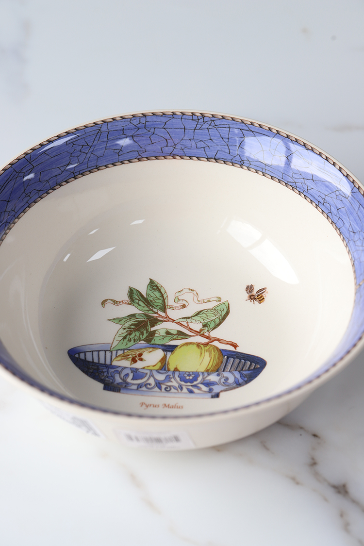 现货英国wedgwood盘子莎拉花园陶瓷餐具米饭沙拉面汤盘盘子34cm三明治