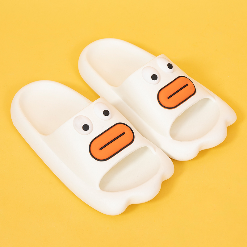 卡通鸭子凉拖凉拖鞋夏女搞怪卡通鸭子新款浴室防滑室内家居家用踩屎感