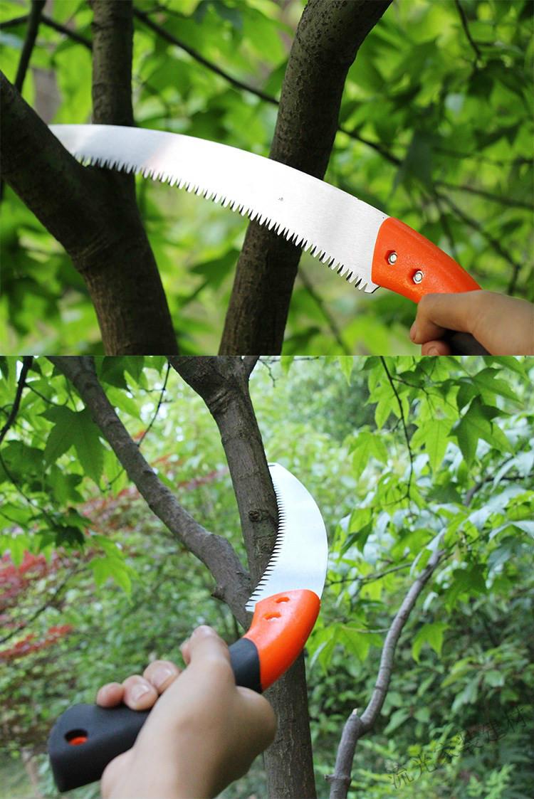 钢锯刀手锯木工锯园林锯子进口技术园艺折叠锯手据锋利丹斯提尼 【1把