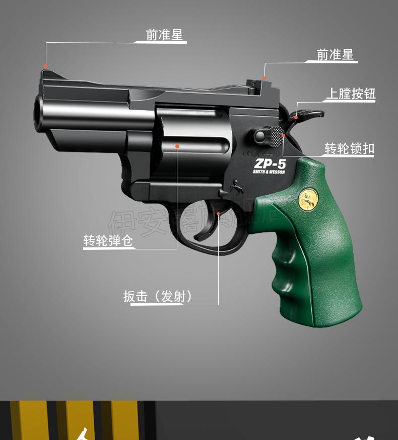左轮枪zp5原型图片