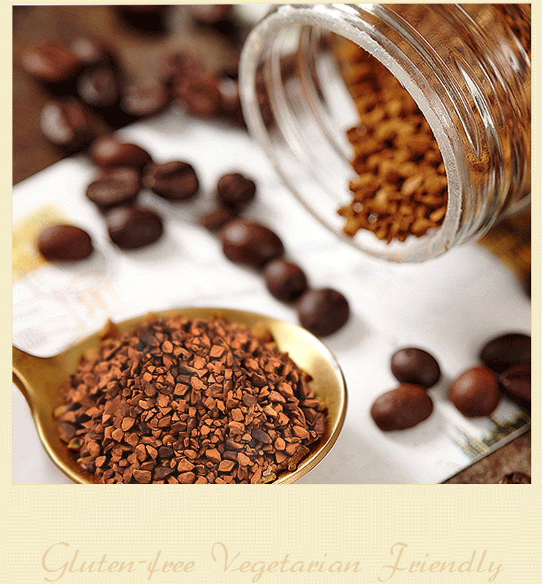 英国进口贝尼诗beanies美式拿铁冻干风味速溶黑咖啡低卡0脂 卡布奇诺